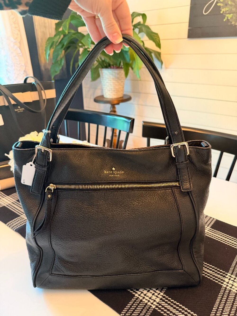 Kate Spade Black Leather Purse